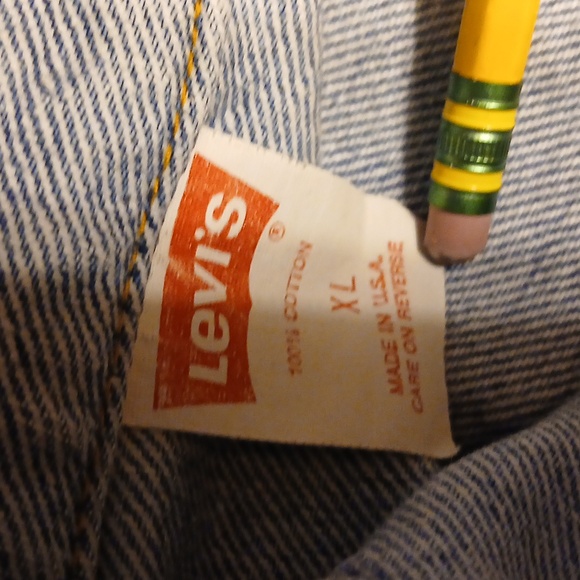 Vintage 1988 Levi’s Trucker Jacket XL Made In USA - Picture 3 of 6